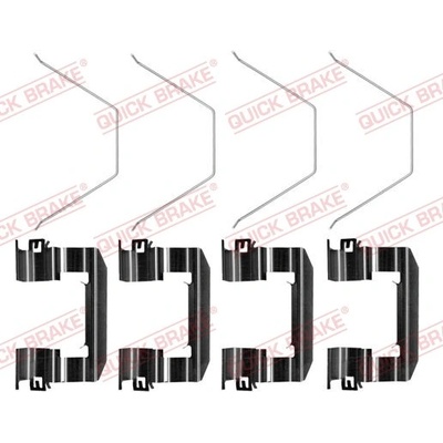 Sada příslušenství, obložení kotoučové brzdy QUICK BRAKE 109-0021