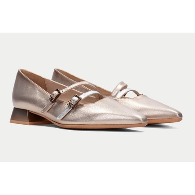 Hispanitas lodičky s nártovými pásky Dali Cava/Silver BHV254073
