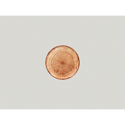 RAK Porcelain Woodart talíř dezertní coupe 15 cm světle hnědá WDNNPR15TB-24
