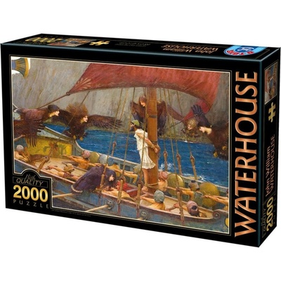 D-TOYS Odysseus a Sirény 2000 dílků