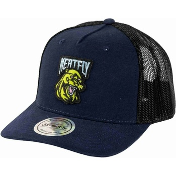 Meatfly шапка с козирка Hawkye Trucker Navy Blue Panther | Синя | Meatfly | Sin | МЪЖЕ | ONE SIZE