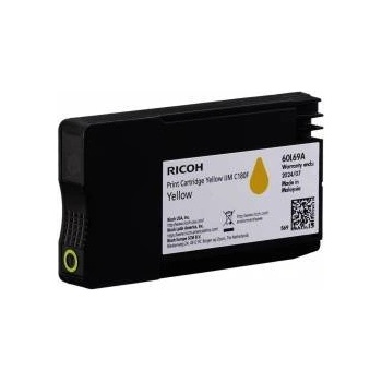 Ricoh Касета с мастило Ricoh 408520 (IJM C180F) - Yellow, 1600 копия