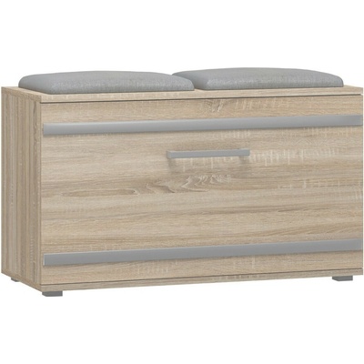 DobreSny Botník s lavicí Opal dub sonoma – Zbozi.Blesk.cz