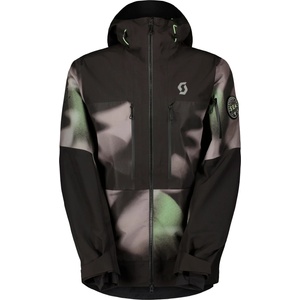Scott Мъжко ски яке Scott Jacket Vertic Ripstop 3L Ski jacket - Evening Greyprint / Black (004-6029-0611)