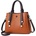 CHARON Дамска Чанта Charon Amelia, Различни цветове, Светло кафява (KW026-LIGHT-BROWN)