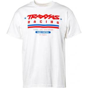 Traxxas Тениска Traxxas Heritage бяла L