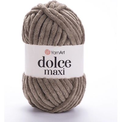 Yarn Art příze Dolce Maxi 754 šedohnědá