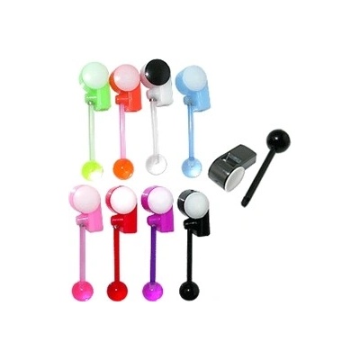 Piercingate piercing do jazyka PCI00315 světle modrá