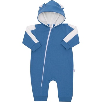 NEW BABY Kojenecký teplákový overal New Baby The Best modrý