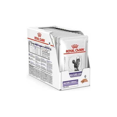Royal Canin VHN Cat Mature Consult Balance Loaf 24 x 85 g