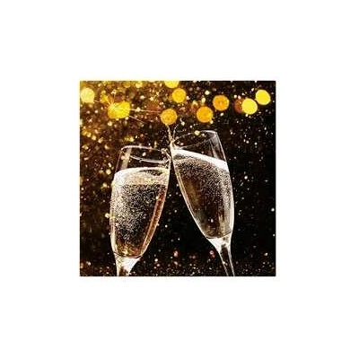 PAW Ubrousky L 33x33cm Sparks of celebration 20ks