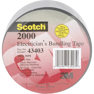 Scotch 2000 PVC tape 2000 46 m x 50 mm šedá