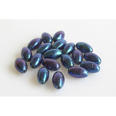 Glass beads, s.r.o. Olivy 11129002 14x8 mm 23980/21435 Balení: 150ks
