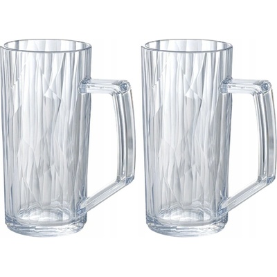 Koziol SUPERGLAS sklenice na pivo 2× 300 ml