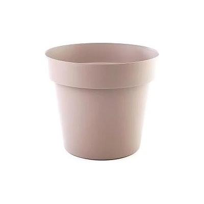 GARDINO kvetináč MELROSE 50 cm, s kolieskami, hnedý