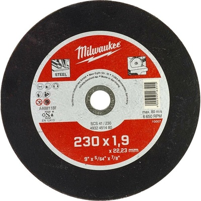 Milwaukee Řezný kotouč 230 x 1,9 mm 4932451480