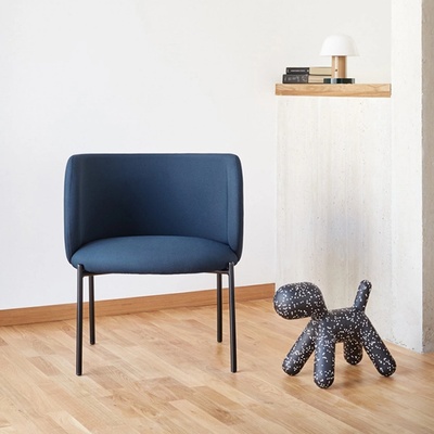 Teulat Mogi modré látkové lounge