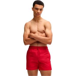 HUGO BOSS Бански гащета HUGO Fab 10234766 swimming shorts - Red (Open Pink)