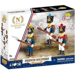 COBI 20090 Наполеон - Френски войници, 3 фигурки с аксесоари, 41к (COBI-20090)