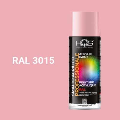 HQS akrylová farba v spreji 400 ml RAL 3015 lesklá