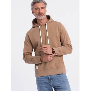 Ombre Clothing Кафяво мъжко суитшъртче с яка кенгуру и качулка Ombre Clothing Ombre Clothing | Kafyav | МЪЖЕ | S