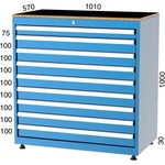 Kocel ШКАФ С 9 ЧЕКМЕДЖЕТА kocel - 10101 (10101)