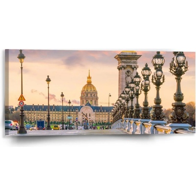 Sablio Obraz Paríž Elysejský palác - 110x50 cm