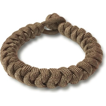 WARAGOD Паракорд гривна с регулируема закопчалка Ectar, койот (WAR0073013)