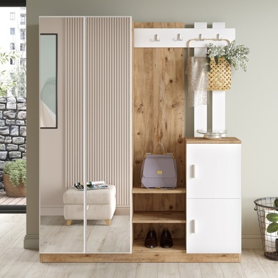 Nejby Apettita 147 cm, atlantická borovica/biela