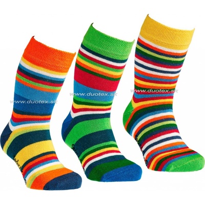 SOCKS4FUN Zimné ponožky W 3137 pruhy 1 k.1