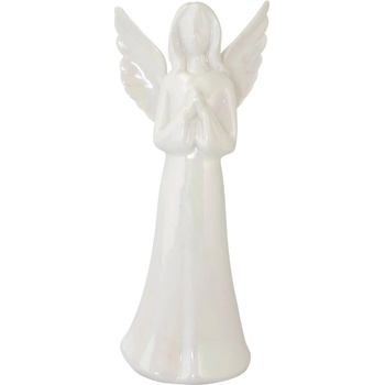 Retlux Vánoční dekorace anděl porcelán RXL 417 28,3cm Retlux