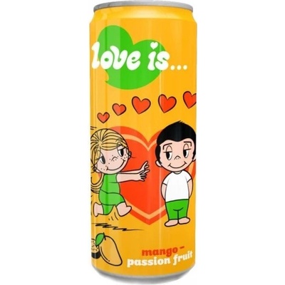 Love is... Sycený nápoj Mango Marakuja 330 ml