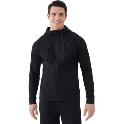 4F-SWEATSHIRT FNK M631-20S-DEEP BLACK Černá