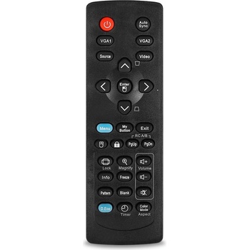 съвместим Viewsonic a-00009441, pjd6223, pjd7822hdl - заместител дистанционно управление (a-00009441, pjd6223, pjd7822hdl)