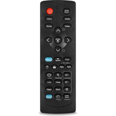 съвместим Viewsonic a-00009441, pjd6223, pjd7822hdl - заместител дистанционно управление (a-00009441, pjd6223, pjd7822hdl)