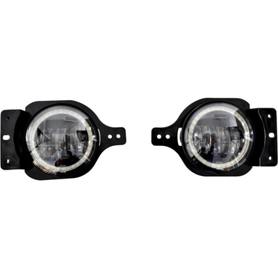 Sada LED hmlových svetiel, Štýl HALO, Jeep Wrangler JL, Jeep Gladiator JT