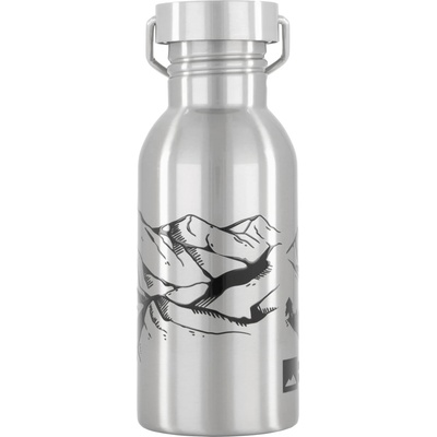 Bergfreunde Бутилка за вода Bergfreunde Stainless Steel Bottle 500ml Water bottle - Silver - размер 500 ml (533-2205-0211)
