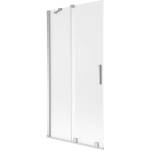 Mexen Velar душ преграда 2-крилен плъзгащ се 90 x 150 cm, матиран, хром - 896-090-000-31-01 (896-090-000-31-01)