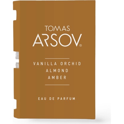 Tomas Arsov vanilla orchid almond amber parfémovaná voda unisex 2 ml vzorek