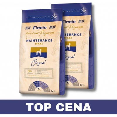Fitmin dog maxi maintenance 2 x 12 kg