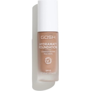 Gosh copenhagen Hydramatt Foundation make-up pro smíšenou pleť 012N Medium Dark 30 ml