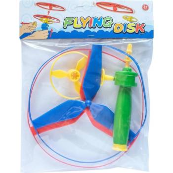 Askato Комплект летящи дискове Askato с пускова установка 3+ (364322)