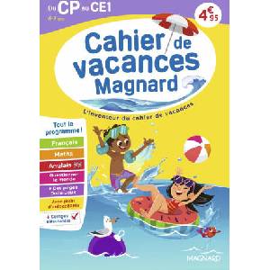 Cahier de vacances 2026, du CP vers le CE1 6-7 ans (2026)