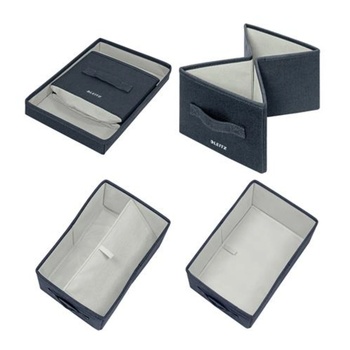 Leitz 61460089 кутия за съхранение Правоъгълен Плат Син (61460089) (61460089)