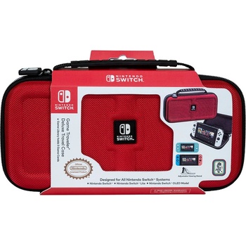 BigBen Deluxe Cestovní Pouzdro Nintendo Switch - červená
