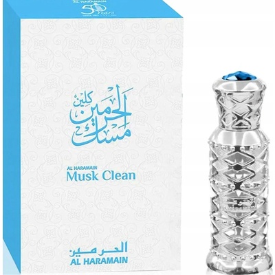 Al Haramain Musk Clean parfémovaný olej unisex 12 ml