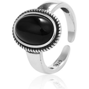 Silenti Jewelry Сребърен пръстен "Ахат