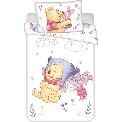 Jerry Fabrics Памучно детско спално бельо за детско креватче 100x135 cm Winnie the Pooh "Pooh Hugs" - Jerry Fabrics (25BS048)
