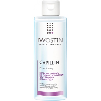Iwostin Capillin čistící micelární voda pro citlivou pleť se sklonem ke zčervenání 215 ml