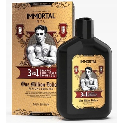 Immortal One Million Dollars Shampoo 3v1 500 ml